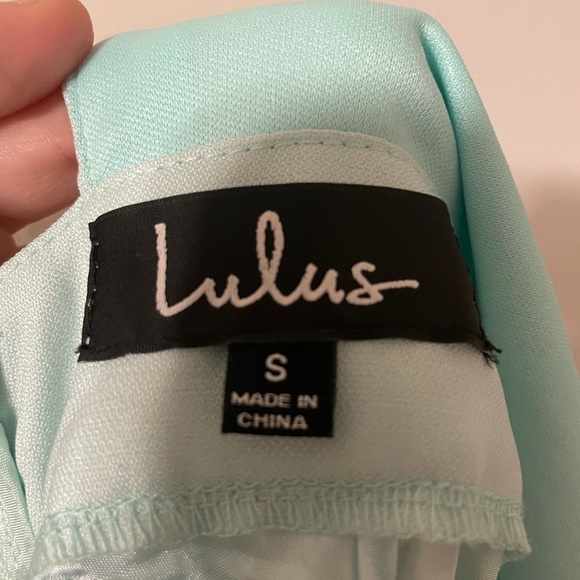 NWT Lulus Skater Dress mint green size small - Picture 5 of 6
